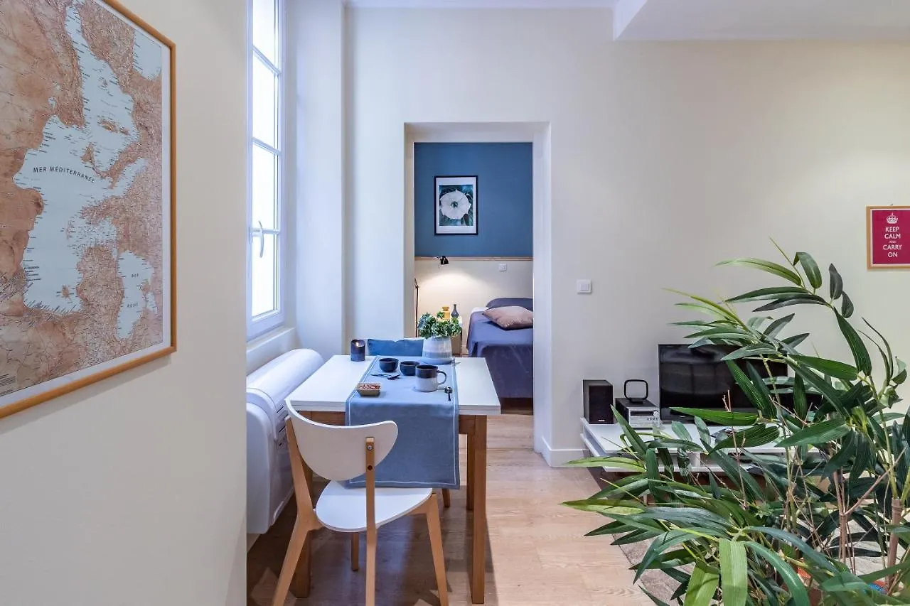 06E - Le Cool & Cosy-T2 Climatise Au Coeur Du Vieux Nice France